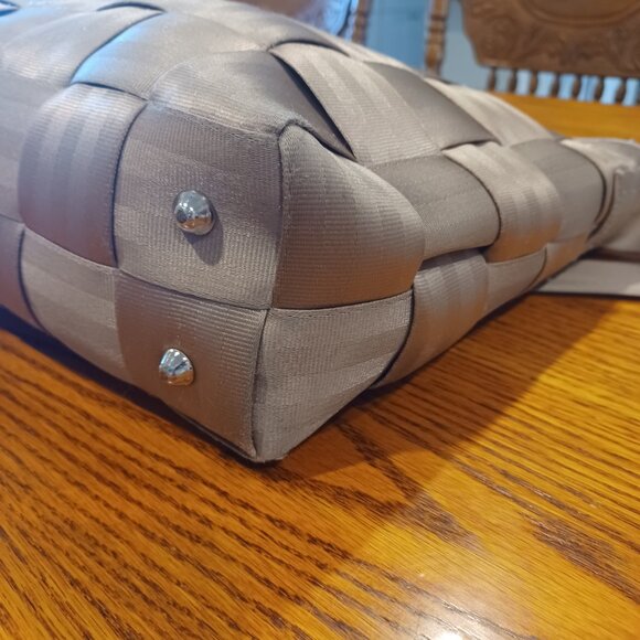 Harvey's Original Seatbelt Extra Large Purse/Tote Blush Beige - Picture 8 of 16